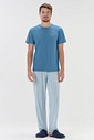 Pijama Masculino Manga Curta com Calça Pijama Masculino Manga Curta com Calça