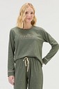 Pijama Feminino Manga Longa Com Calça Pijama Feminino Manga Longa Com Calça