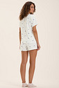 Pijama Feminino Manga Curta Com Shorts Pijama Feminino Manga Curta Com Shorts