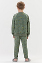 Pijama Masculino Infantil Manga Longa Com Calça