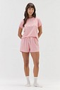 Pijama Feminino Manga Curta com Shorts