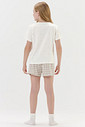 Pijama Feminino Infantil Manga Curta Com Shorts Pijama Feminino Infantil Manga Curta Com Shorts