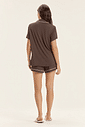 Pijama Feminino Manga Curta Americano Com shorts Pijama Feminino Manga Curta Americano Com shorts