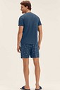 Pijama Masculino Manga Curta Com Bermuda