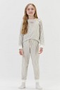 Pijama Feminino Infantil Manga Longa Com Calça Pijama Feminino Infantil Manga Longa Com Calça