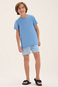 Pijama Masculino Infantil  Manga Curta Com Bermuda