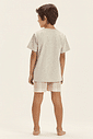 Pijama Masculino Infantil Manga Curta Com Bermuda Pijama Masculino Infantil Manga Curta Com Bermuda