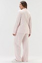 Pijama Feminino Manga Longa Americano Com Calça Plus Size