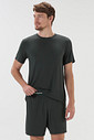 Pijama Masculino Manga Curta Com Bermuda Pijama Masculino Manga Curta Com Bermuda