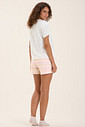 Pijama Feminino Manga Curta Com Shorts