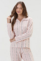 Pijama Feminino Manga Longa Americano com Calça Pijama Feminino Manga Longa Americano com Calça