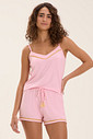 Pijama Feminino Alça Com Shorts Pijama Feminino Alça Com Shorts