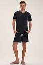 Pijama Masculino Manga Curta Com Bermuda Pijama Masculino Manga Curta Com Bermuda