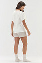 Pijama Feminino Manga Curta Com Shorts