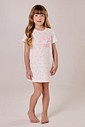 Camisola Infantil Manga Curta Feminina