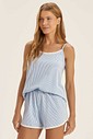 Pijama Feminino Alça Com Shorts