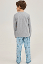 Pijama Masculino Infantil Manga Longa Com Calça