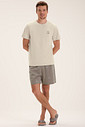 Pijama Masculino Manga Curta Com Bermuda