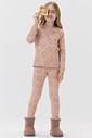 Pijama Infantil Unissex Manga Longa com Calça