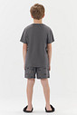 Pijama Masculino Infantil Manga Curta Com Bermuda