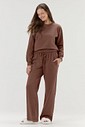 Conjunto Feminino Manga Longa Com Calça