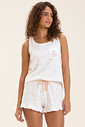 Pijama Feminino Regata Com Shorts