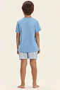 Pijama Masculino Manga Curta Com Bermuda Pijama Masculino Manga Curta Com Bermuda