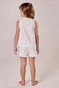 Pijama Feminino Infantil Regata Com Shorts