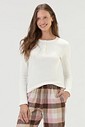 Pijama Feminino Manga Longa Com Calça Pijama Feminino Manga Longa Com Calça