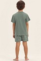 Pijama Masculino Infantil Manga Curta Com Bermuda Pijama Masculino Infantil Manga Curta Com Bermuda