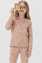 Pijama Infantil Unissex Manga Longa com Calça