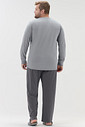 Pijama Masculino Manga Longa Com Calça Plis Size Pijama Masculino Manga Longa Com Calça Plis Size