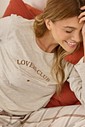 Pijama Feminino Manga Longa Com Calça Pijama Feminino Manga Longa Com Calça