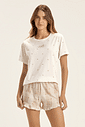 Pijama Feminino Manga Curta Com Shorts Pijama Feminino Manga Curta Com Shorts