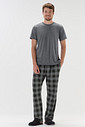 Pijama Masculino Manga Curta Com Calça Pijama Masculino Manga Curta Com Calça