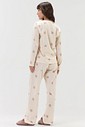 Pijama Feminino Manga Longa Com Calça