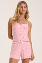 Pijama Feminino Alça Com Shorts Pijama Feminino Alça Com Shorts