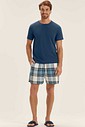 Pijama Masculino Manga Curta Com Bermuda Pijama Masculino Manga Curta Com Bermuda