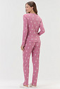 Pijama Feminino Manga Longa Com Calça