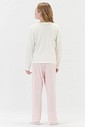 Pijama Infantil Feminino Manga Longa Com Calça