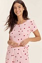 Pijama Feminino Manga Curta Com Shorts