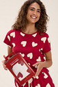 Pijama Feminino Manga Curta Com Shorts