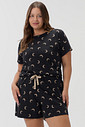 Pijama Feminino Manga Curta Com Shorts Plus Size Pijama Feminino Manga Curta Com Shorts Plus Size