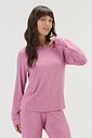 Pijama Feminino Manga Longa Com Calça