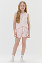 Pijama Infantil Feminino Regata Com Shorts