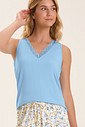Pijama Feminino Regata Com Calça Pantacourt