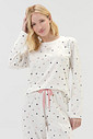 Pijama Feminino Manga Longa Com Calça