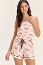 Pijama Feminino Regata Com Shorts Pijama Feminino Regata Com Shorts