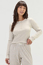 Pijama Feminino Manga Longa Com Calça Pijama Feminino Manga Longa Com Calça