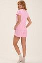 Pijama Feminino Manga Curta Com Shorts